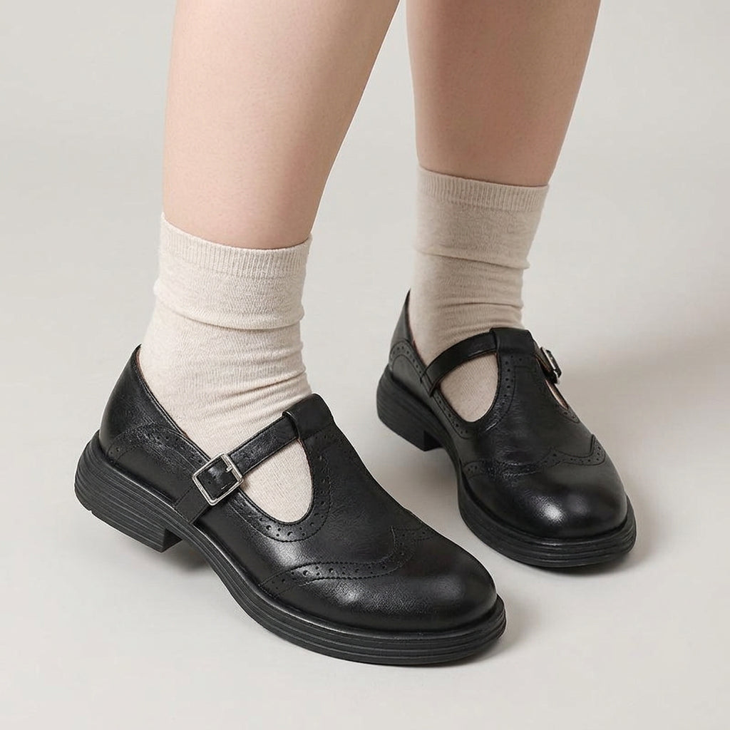 Odette - Chaussures Mary Jane femme à bride ajustable
