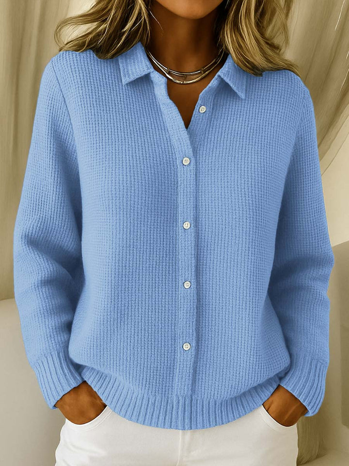 Rachele — Cardigan Texturé Boutonné