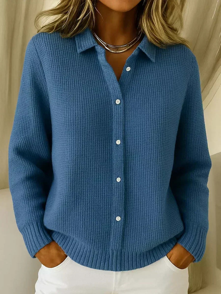 Rachele — Cardigan Texturé Boutonné