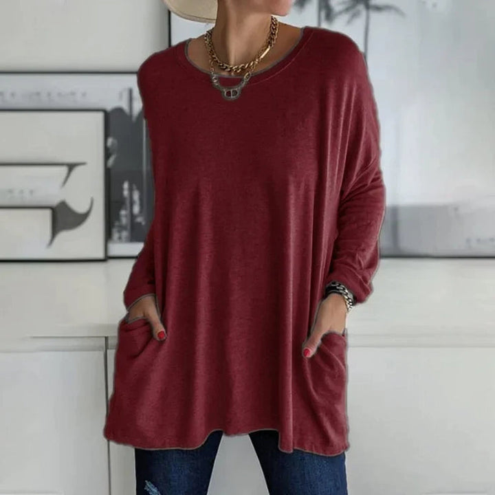 Thais | Tunique oversize à poches pour femme