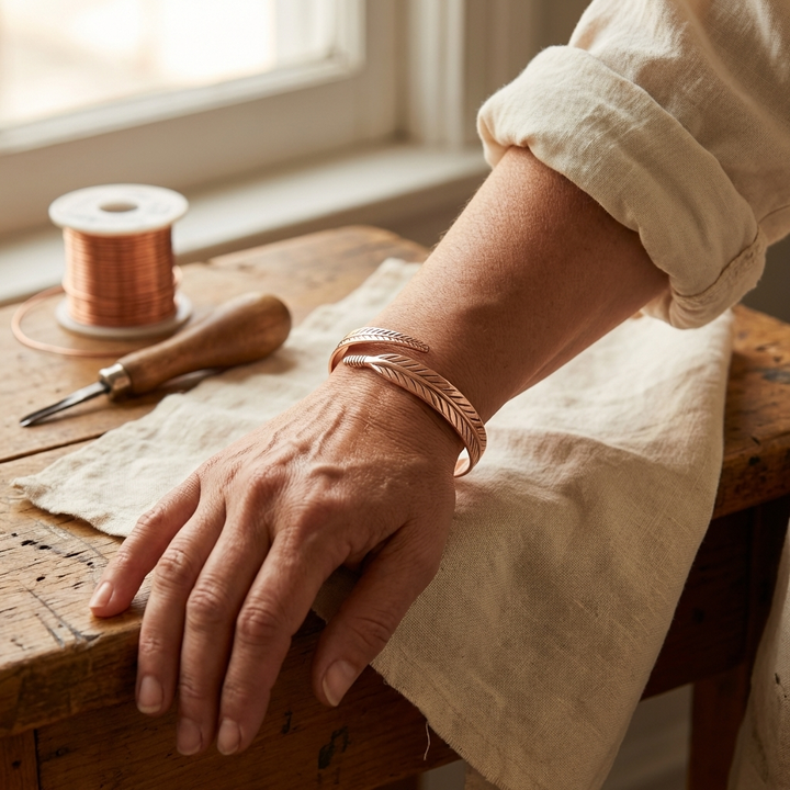 Bracelet en cuivre de Élise Marseille