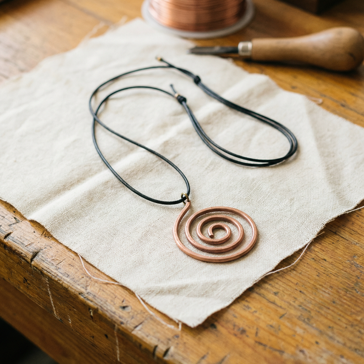 Collier en cuivre de Élise Marseille