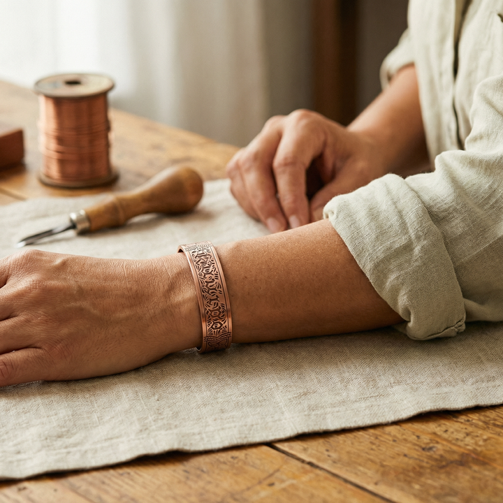 Bracelet en cuivre Élise Marseille Drift