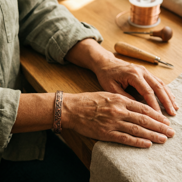 Bracelet en cuivre de Élise Marseille