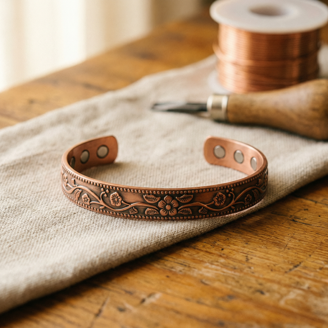 Bracelet en cuivre Élise Marseille Knell