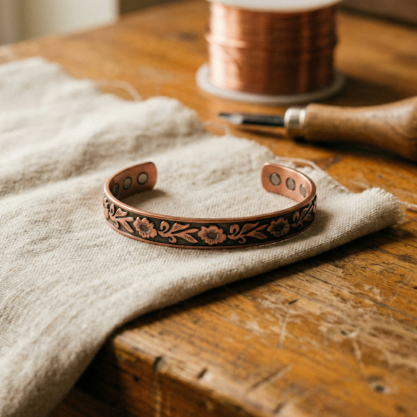 Bracelet en cuivre Élise Marseille Vine