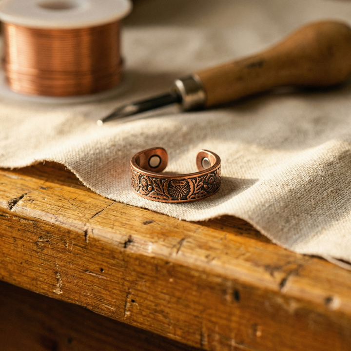 Bague en cuivre Élise Marseille