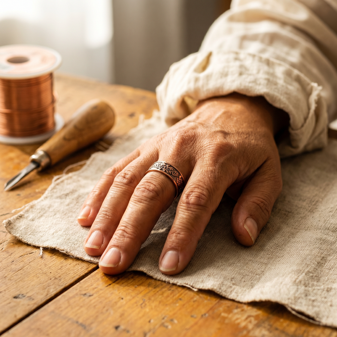 Bague en Cuivre de Élise Marseille