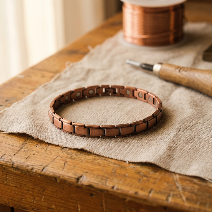 Bracelet de cheville en cuivre de Élise Marseille