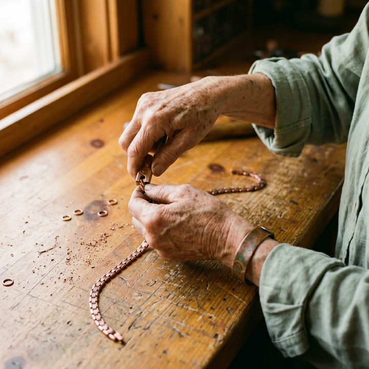 Collier en cuivre Élise Marseille