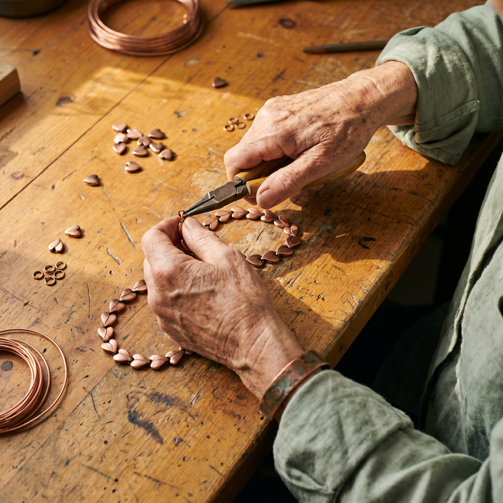 Collier en cuivre Briar de Élise Marseille