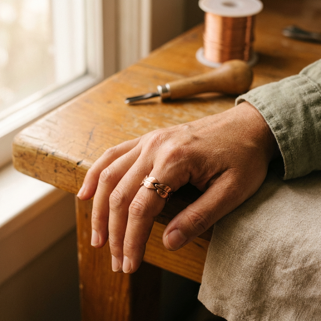 Bague en Cuivre de Élise Marseille