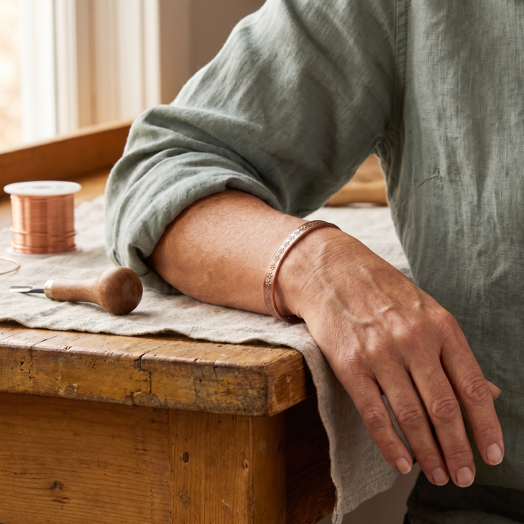 Bracelet en cuivre de Élise Marseille
