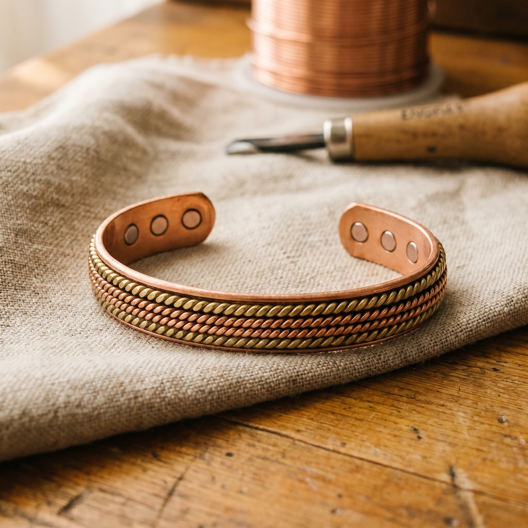 Bracelet en cuivre Élise Marseille Forge