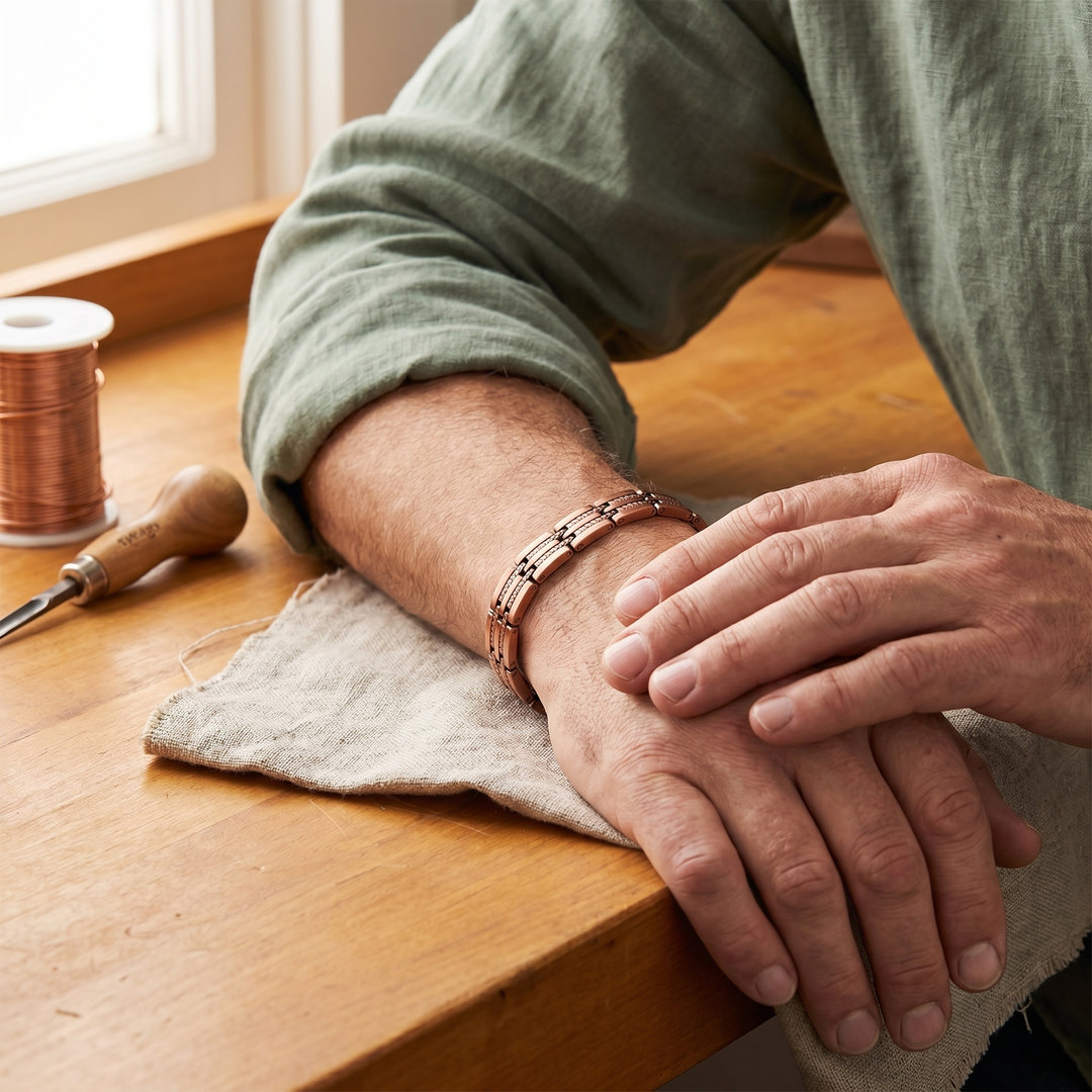 Bracelet en cuivre pour homme de Élise Marseille
