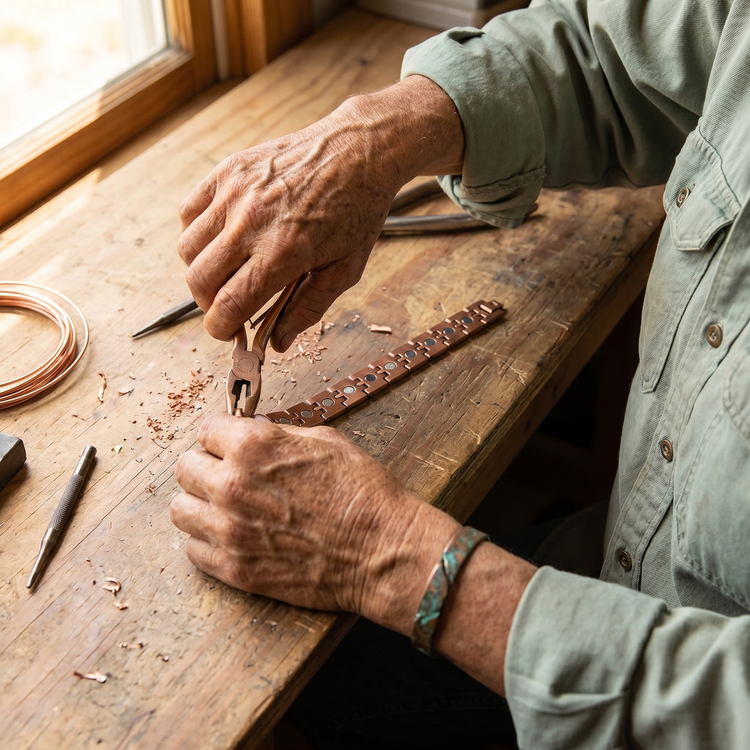 Bracelet en cuivre pour homme de Élise Marseille