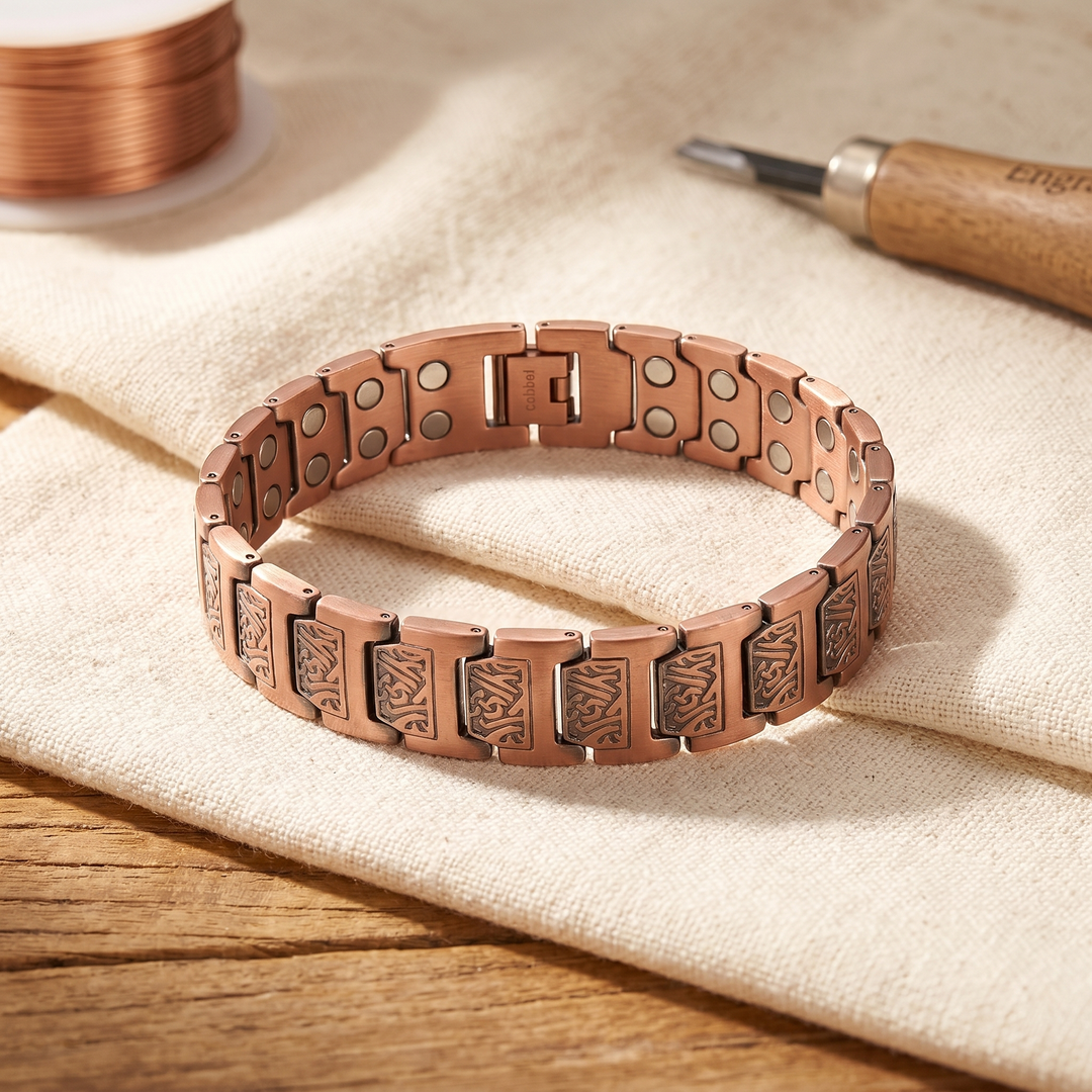 Bracelet en cuivre pour homme Élise Marseille Glen