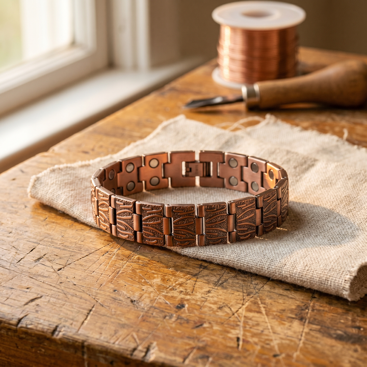 Bracelet en cuivre pour homme Élise Marseille Grit