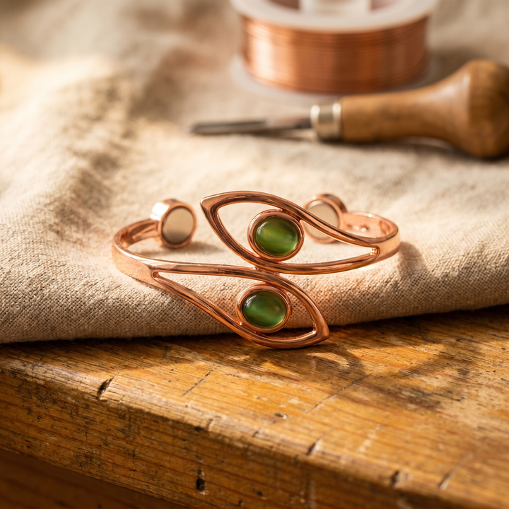 Bracelet en Opale et Cuivre de Élise Marseille
