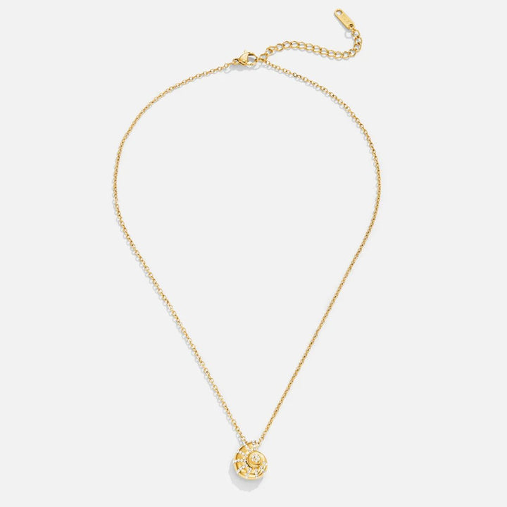 Héloïse - Collier Pendentif Coquillage en Cristal