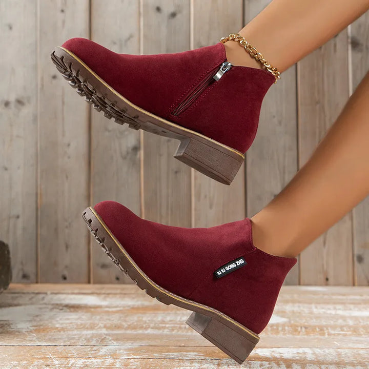 Mary | Bottines à Semelle Épaisse
