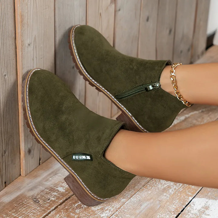 Mary | Bottines à Semelle Épaisse