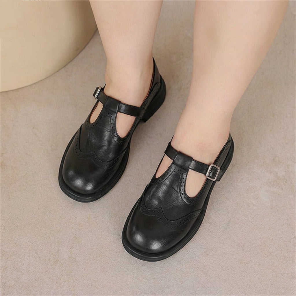 Odette - Chaussures Mary Jane femme à bride ajustable