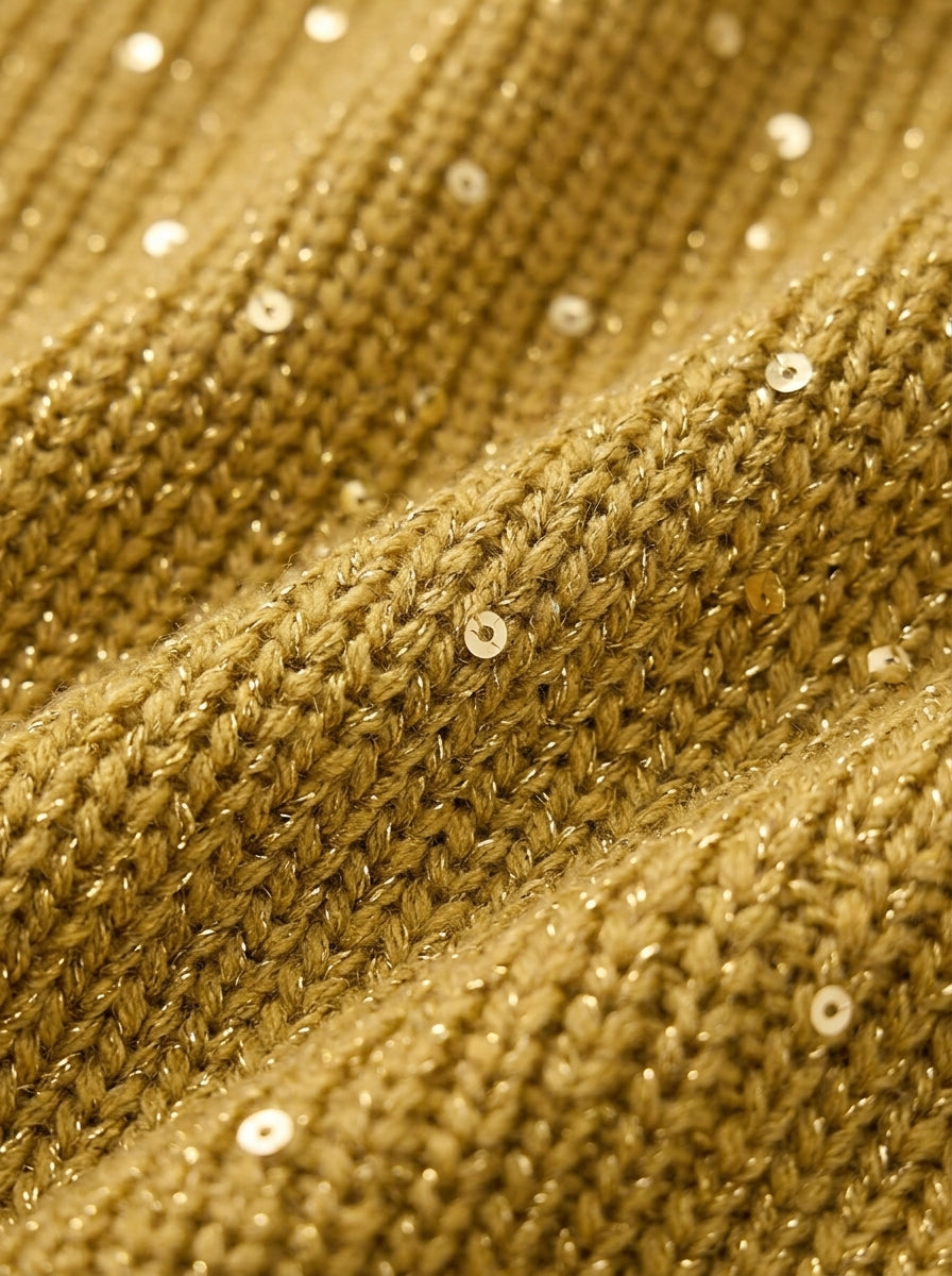 Ortensia — Cardigan Oversize Boutons Dorés
