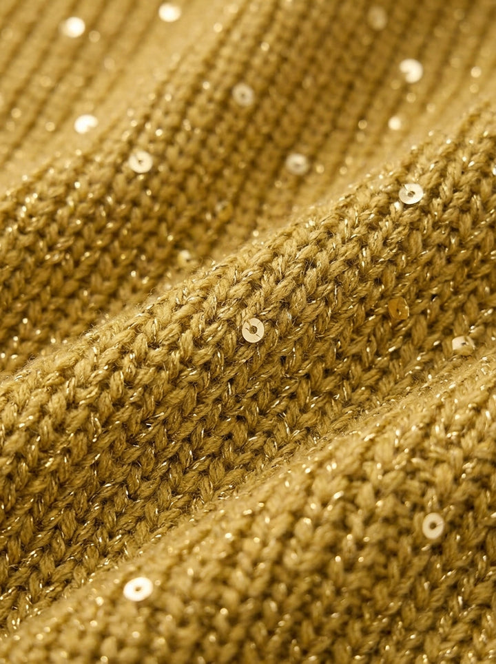 Ortensia — Cardigan Oversize Boutons Dorés