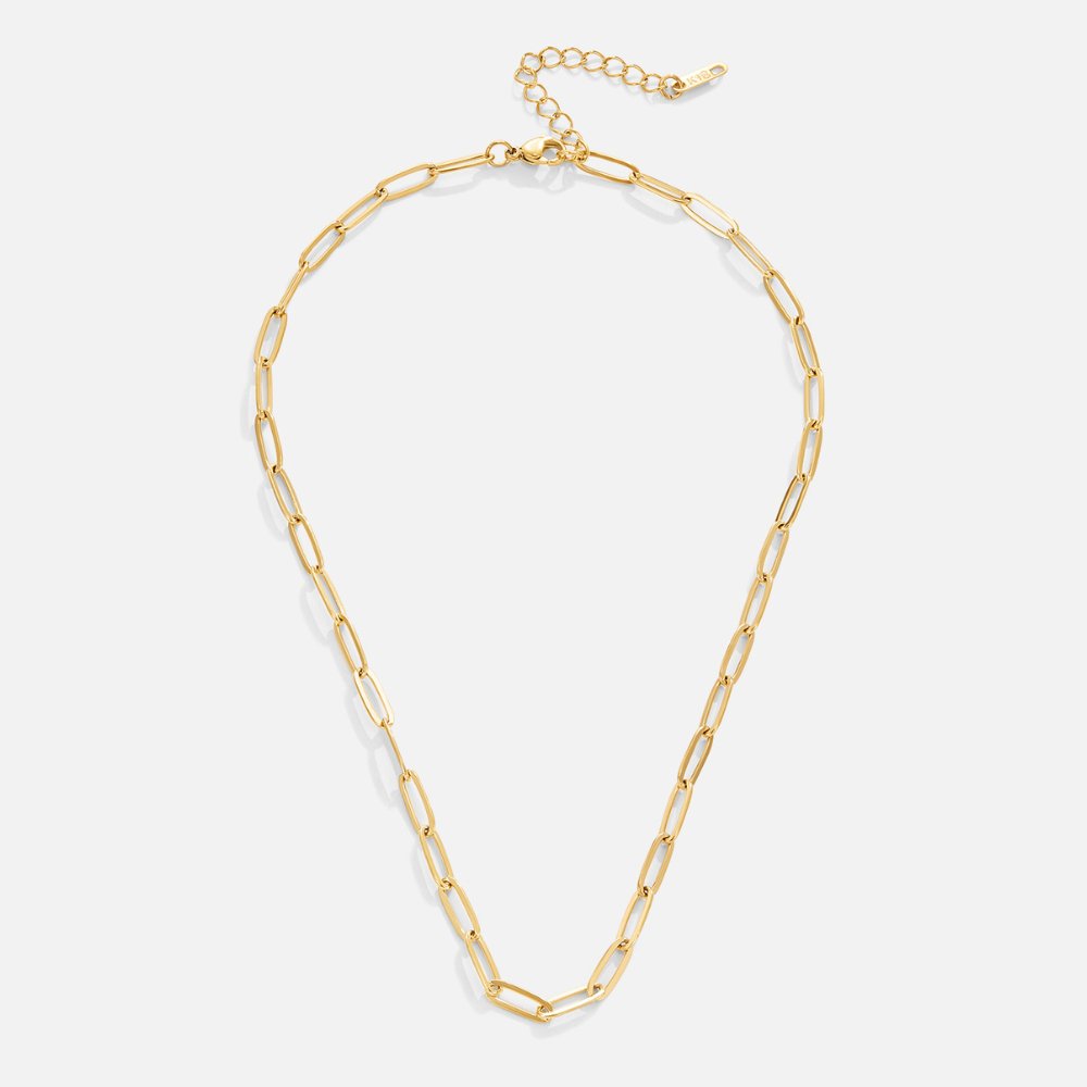 Léa - Collier Chaîne à Maillons Classiques