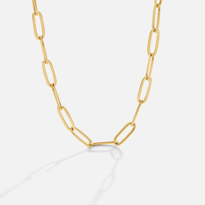 Léa - Collier Chaîne à Maillons Classiques