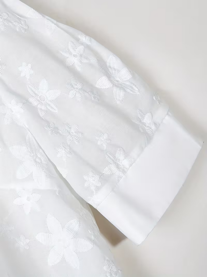 Louison | Blouse Élégante à Motifs Floraux