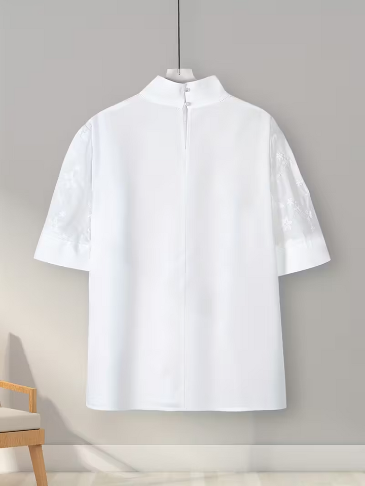 Louison | Blouse Élégante à Motifs Floraux