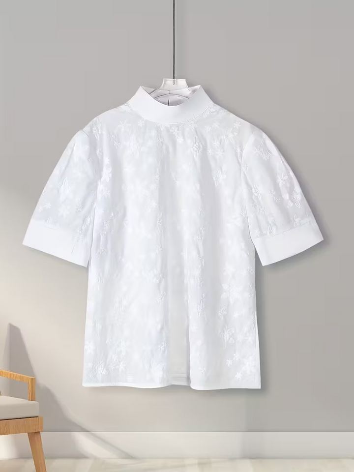 Louison | Blouse Élégante à Motifs Floraux