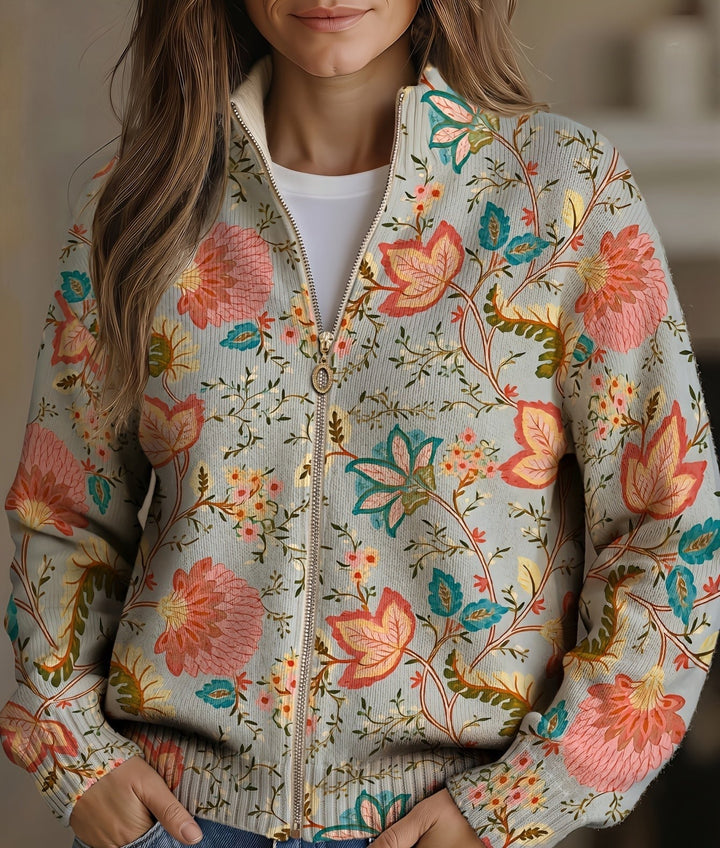 Xanthe | Imprimé Fleurs de Jardin Vintage