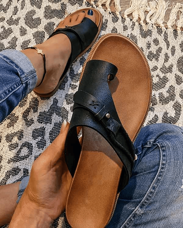 Élodie - Chaussures Confort Été Pour Femme, Semelle Ergonomique