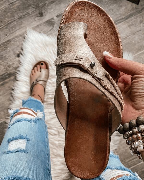 Élodie - Chaussures Confort Été Pour Femme, Semelle Ergonomique